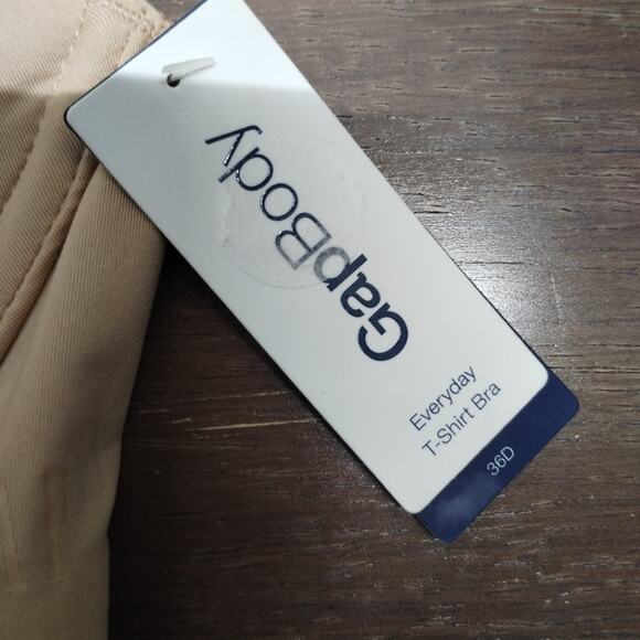 Gap Body NWT Size 36D (XL) Beige Everyday Multiway Underwire Padded Bra - Picture 7 of 9